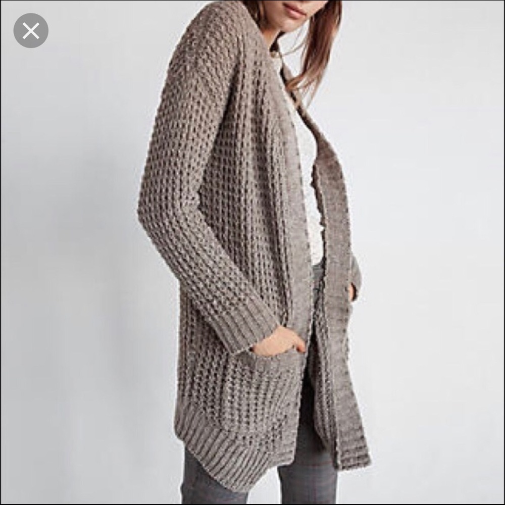 Express Textured cozy chenille cover up